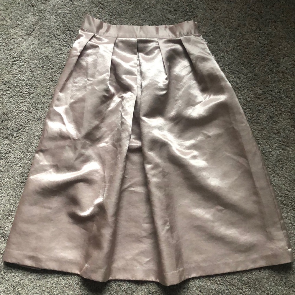 Forever21 - long skirt - pearly pink - XS